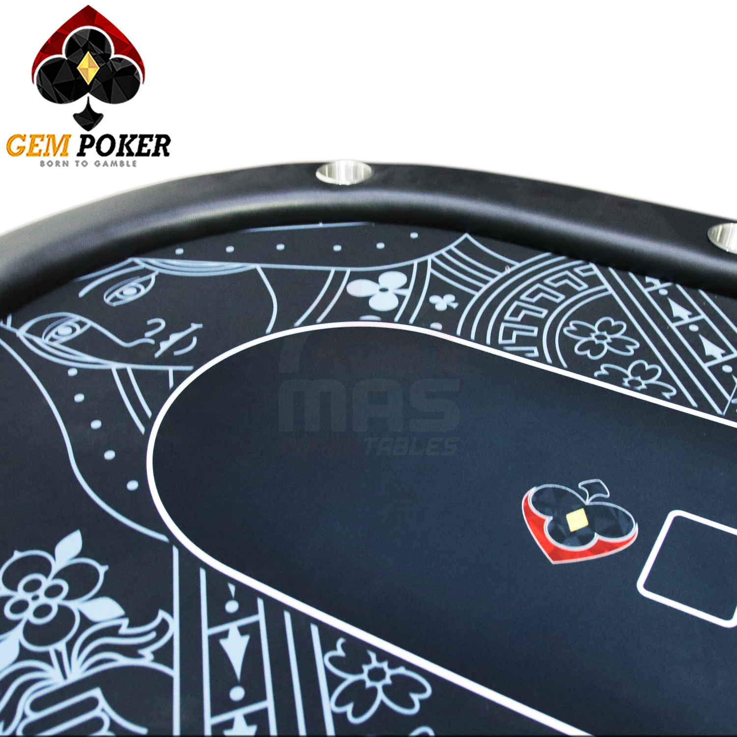 MASFOLD® FOLDING POKER TABLE - MFT04