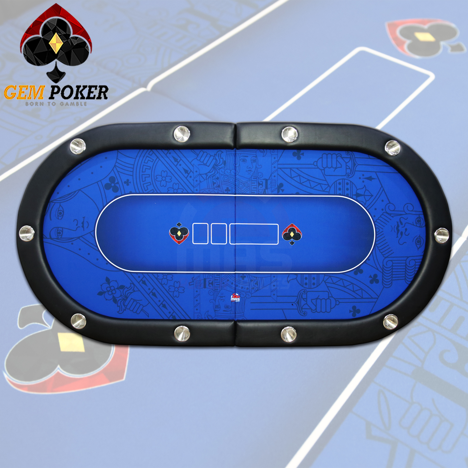 MASFOLD® FOLDING POKER TABLE - MFT04