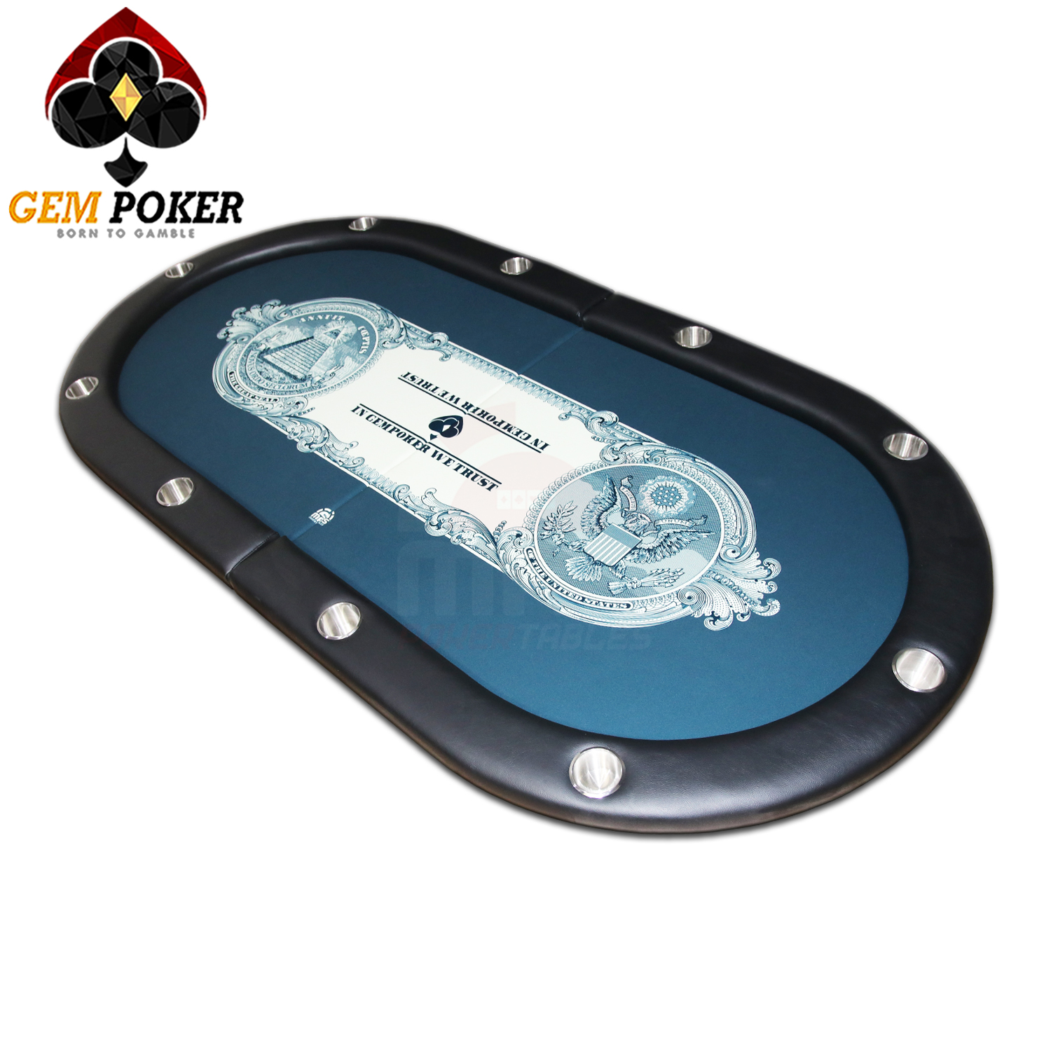 MASFOLD® FOLDING POKER TABLE - MFT04