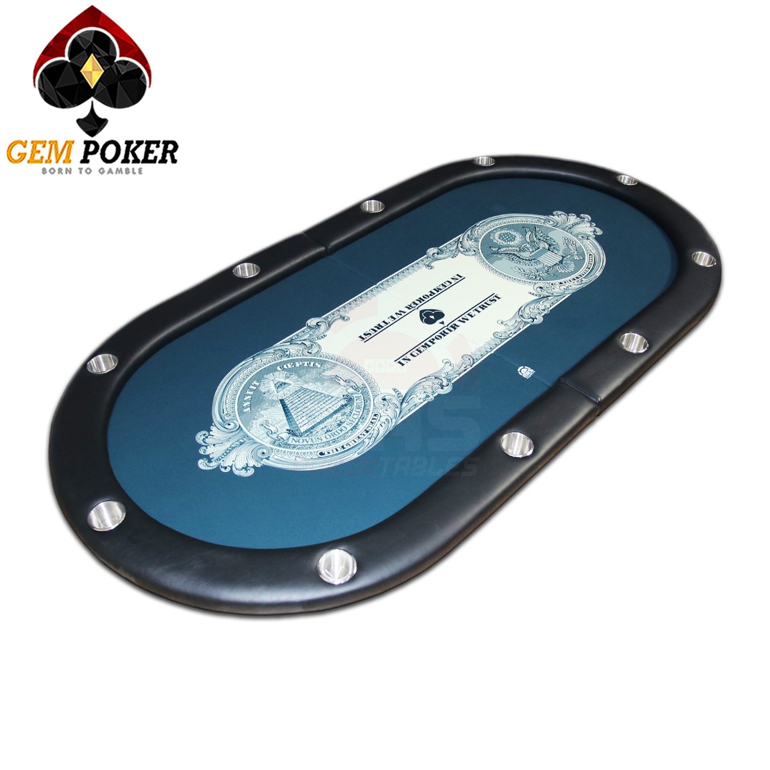 MASFOLD® FOLDING POKER TABLE - MFT04