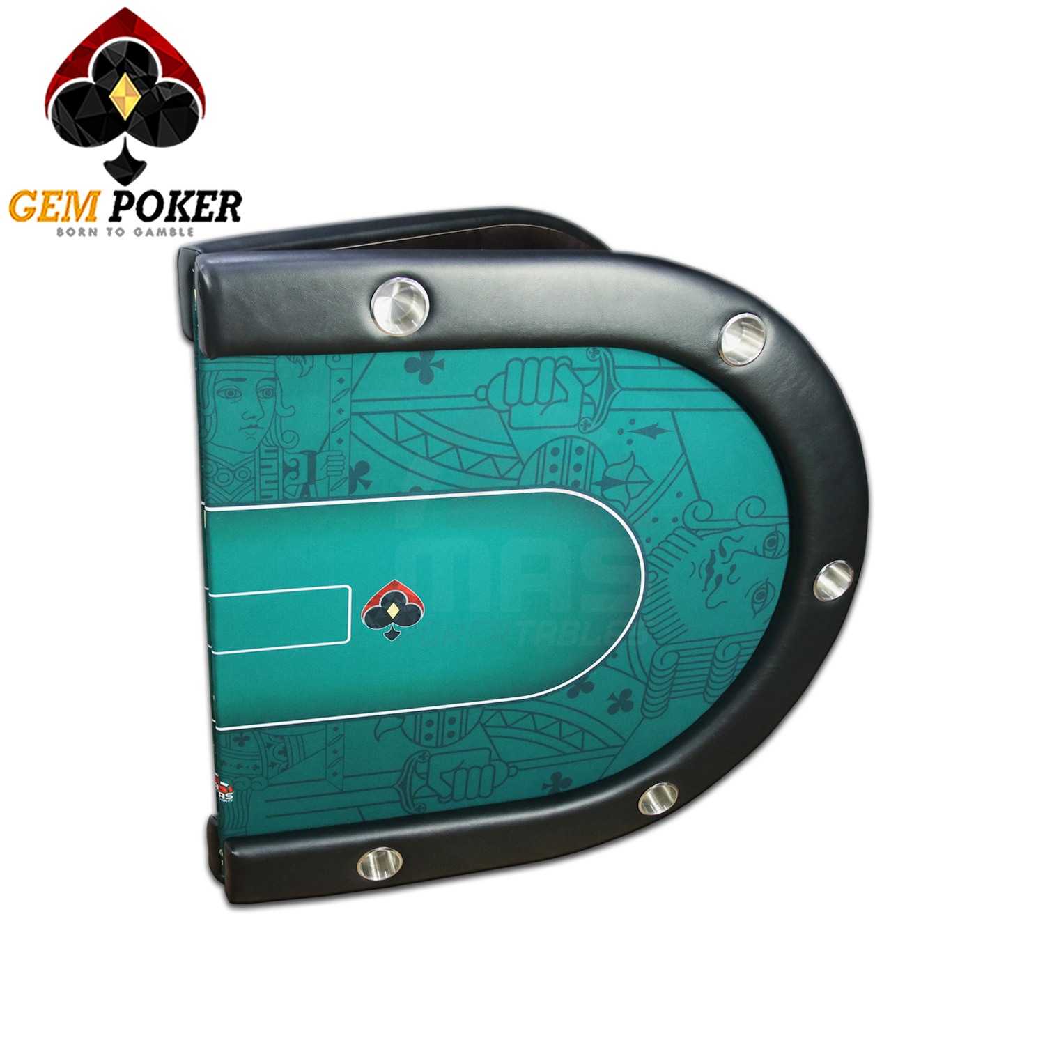 MASFOLD® FOLDING POKER TABLE - MFT04