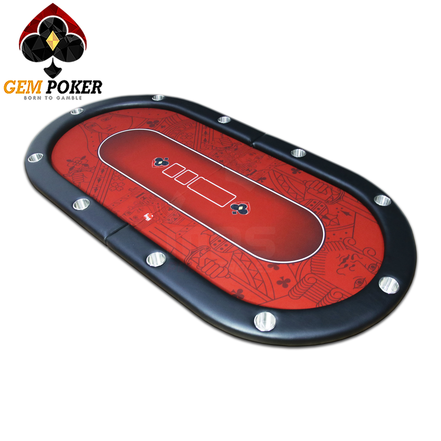 MASFOLD® FOLDING POKER TABLE - MFT04