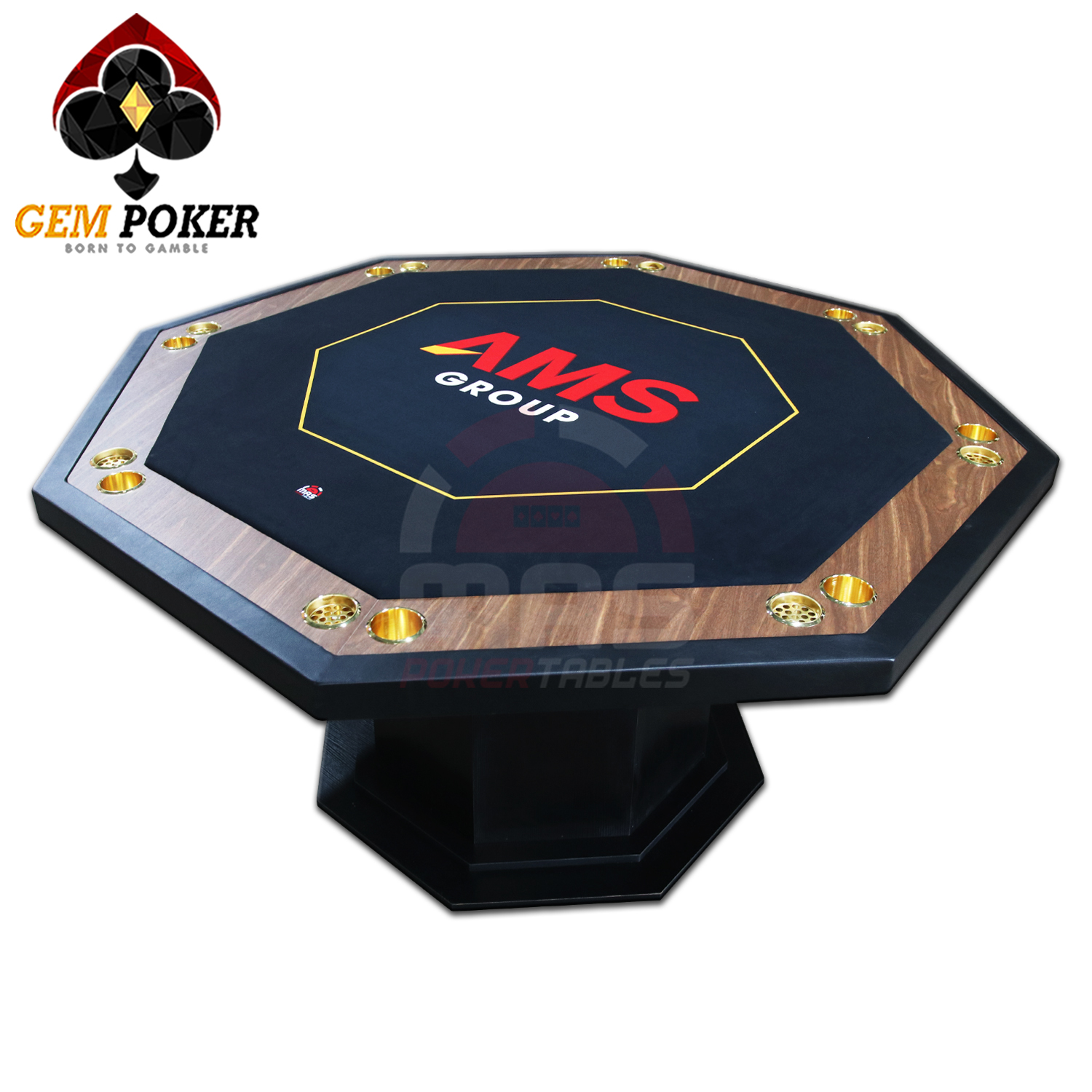 Octagon Poker Table