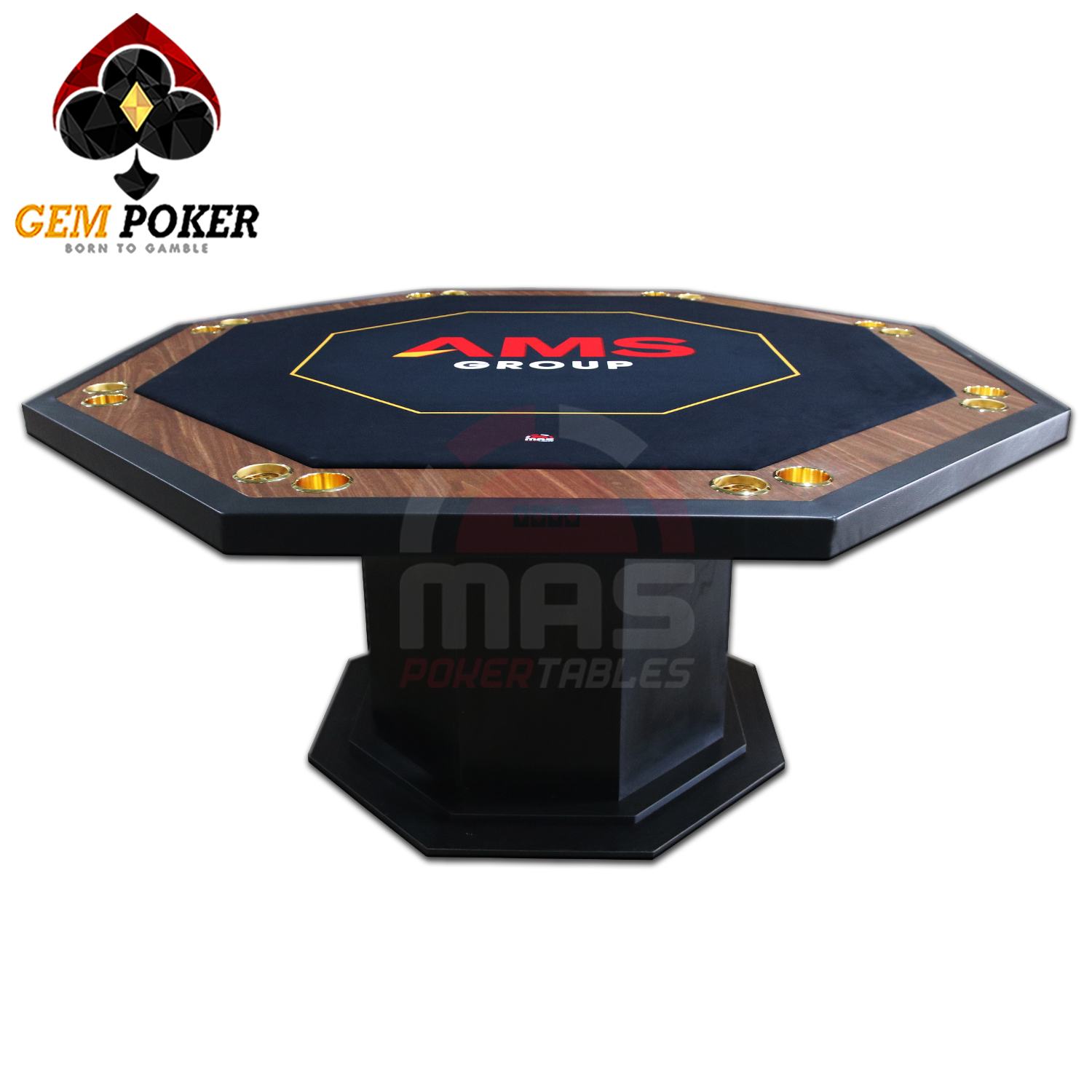 PREMIUM OCTAGONAL POKER TABLE - P59