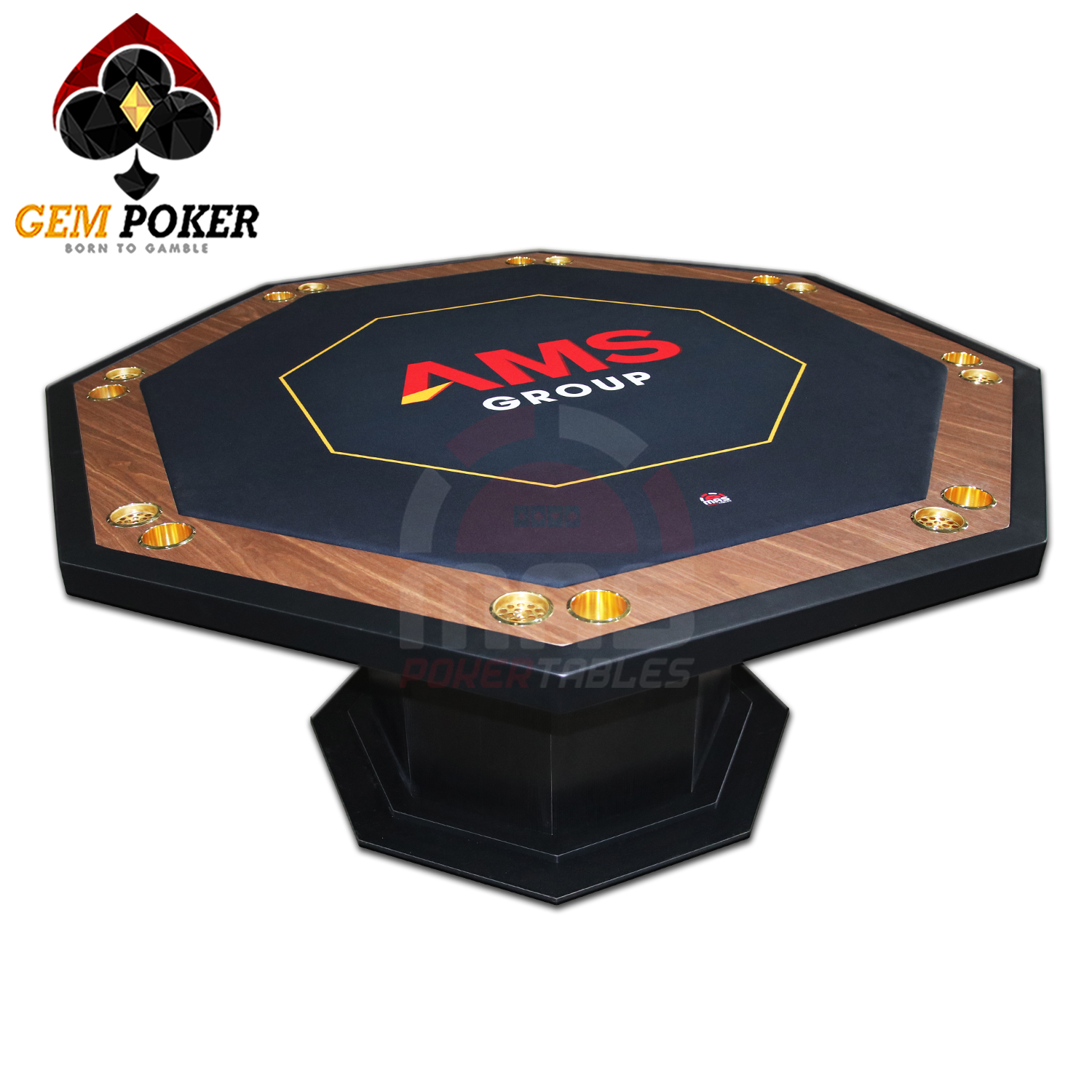 PREMIUM OCTAGONAL POKER TABLE - P59