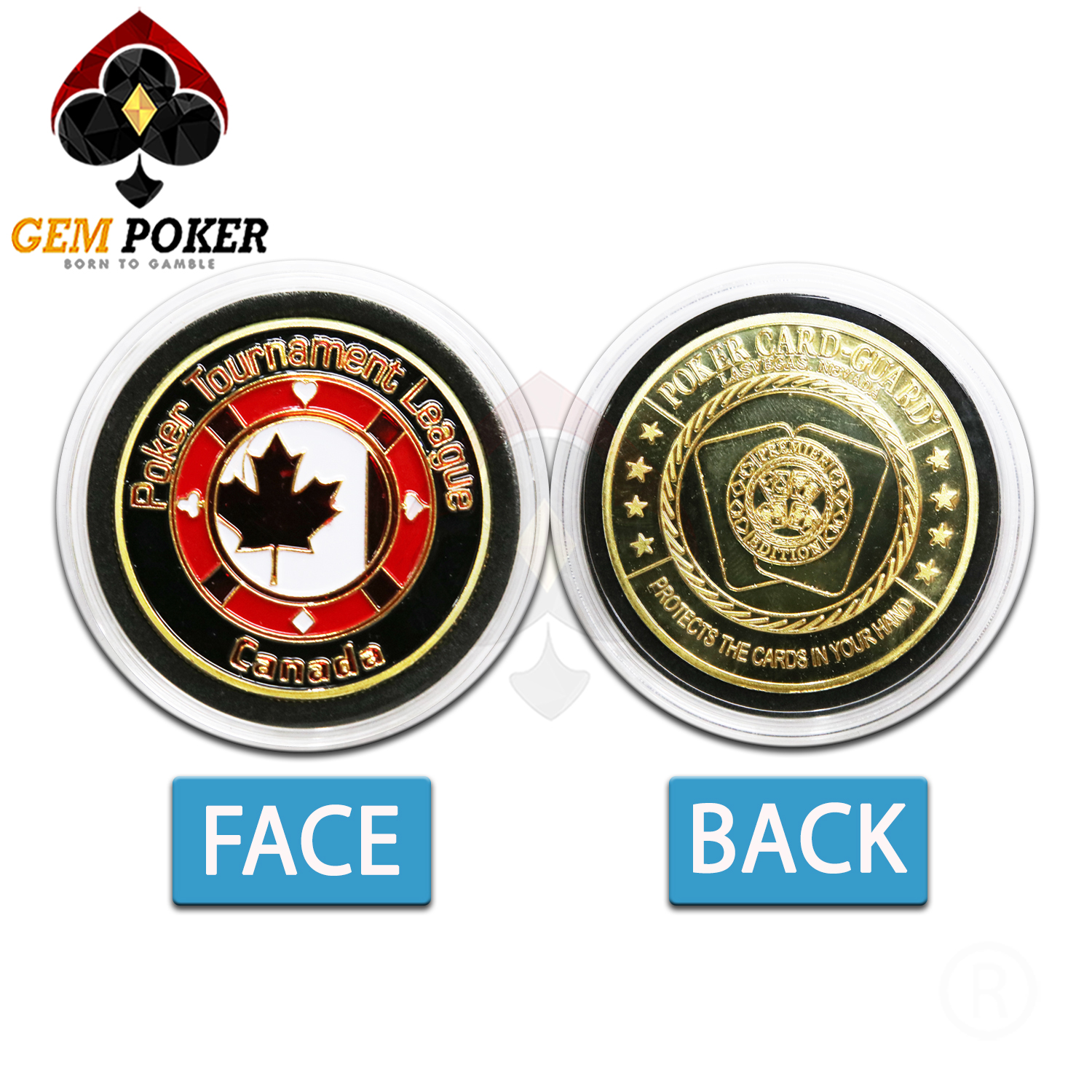 POKER CARD GUARD WORLD LEAGUES