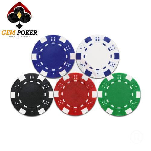 VALI 500 CHIP POKER 5 MÀU KHÔNG SỐ