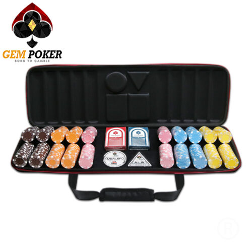 500 ABS POKER CHIPS 5 COLORS