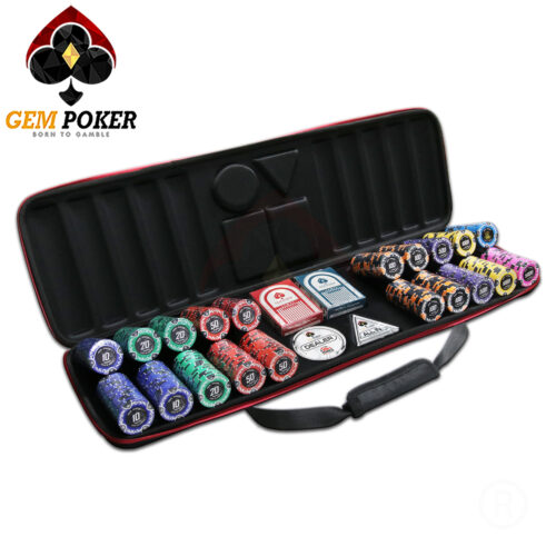 VALI 500 CHIP POKER TRAVEL POSEIDON 3 TONES