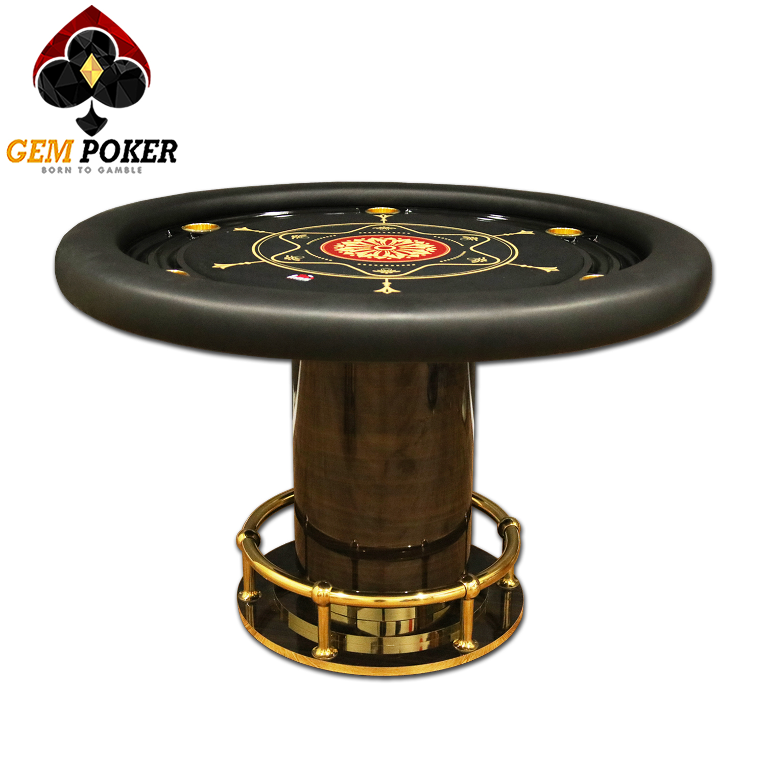 Print BÀN POKER TRÒN CAO CẤP