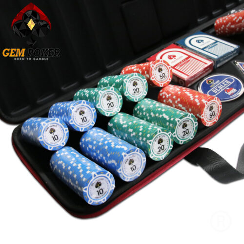 VALI 500 CHIP POKER TRAVEL GEM LUNA