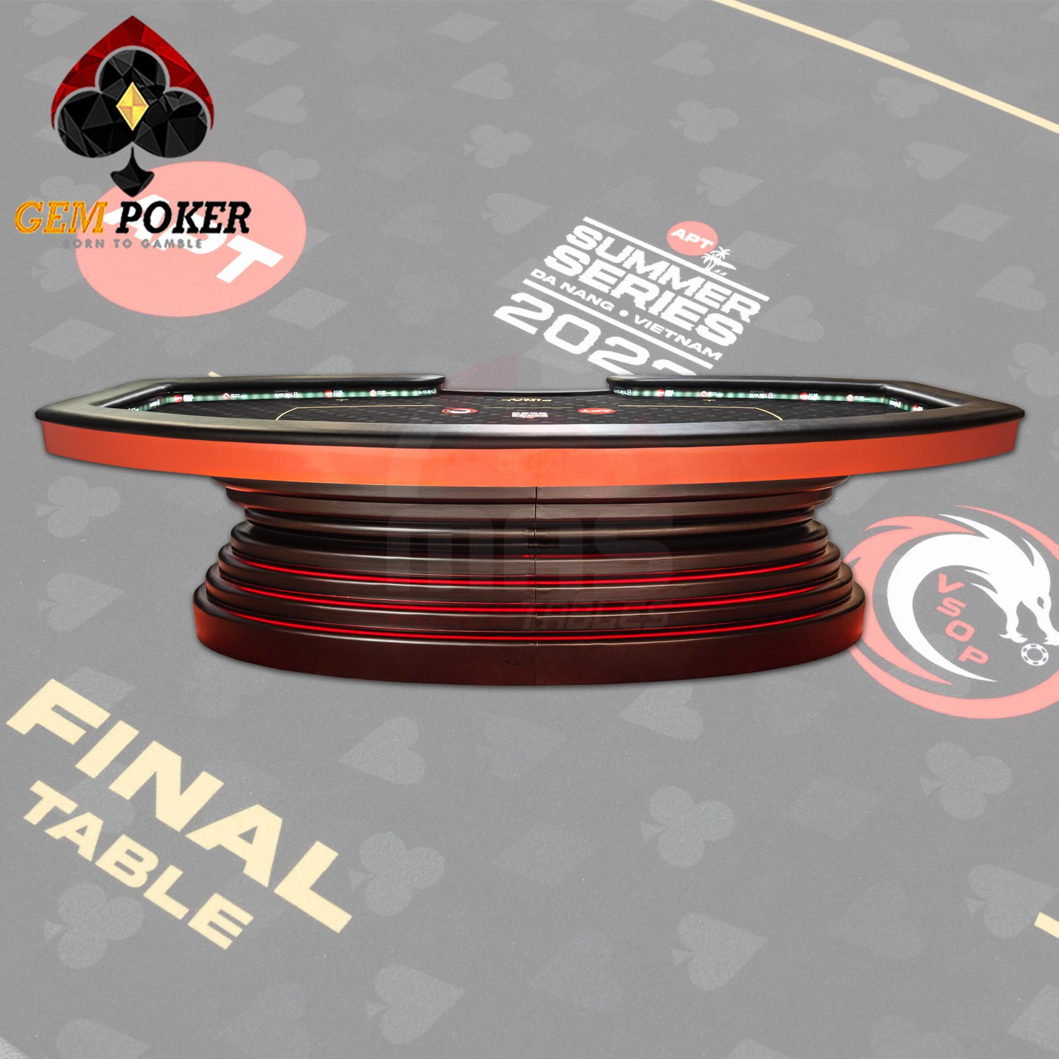 BÀN POKER RFID APT SUMMER SERIES