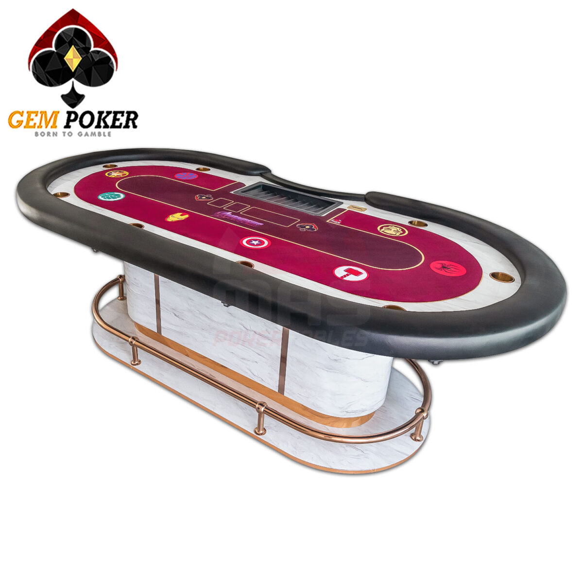 BÀN POKER ỐP THẠCH ANH