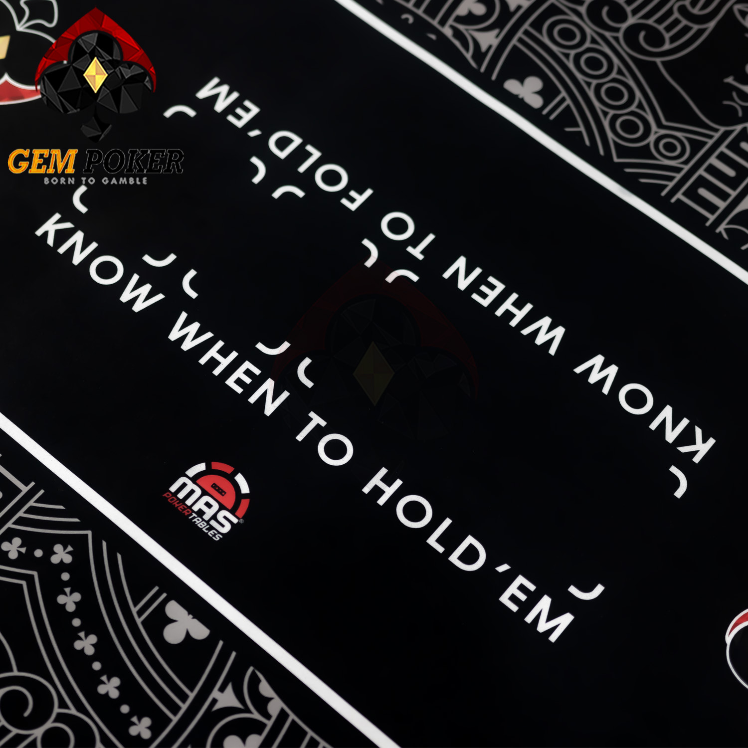 Thảm Poker Size Lớn GEMPOKER - Cuộn Gọn, Chống Nước, Kèm Túi Xách Thảm poker size lớn thương hiệu GEMPOKER, cuộn gọn dễ dàng, chất liệu cao su non, chống nước, có túi xách kèm theo