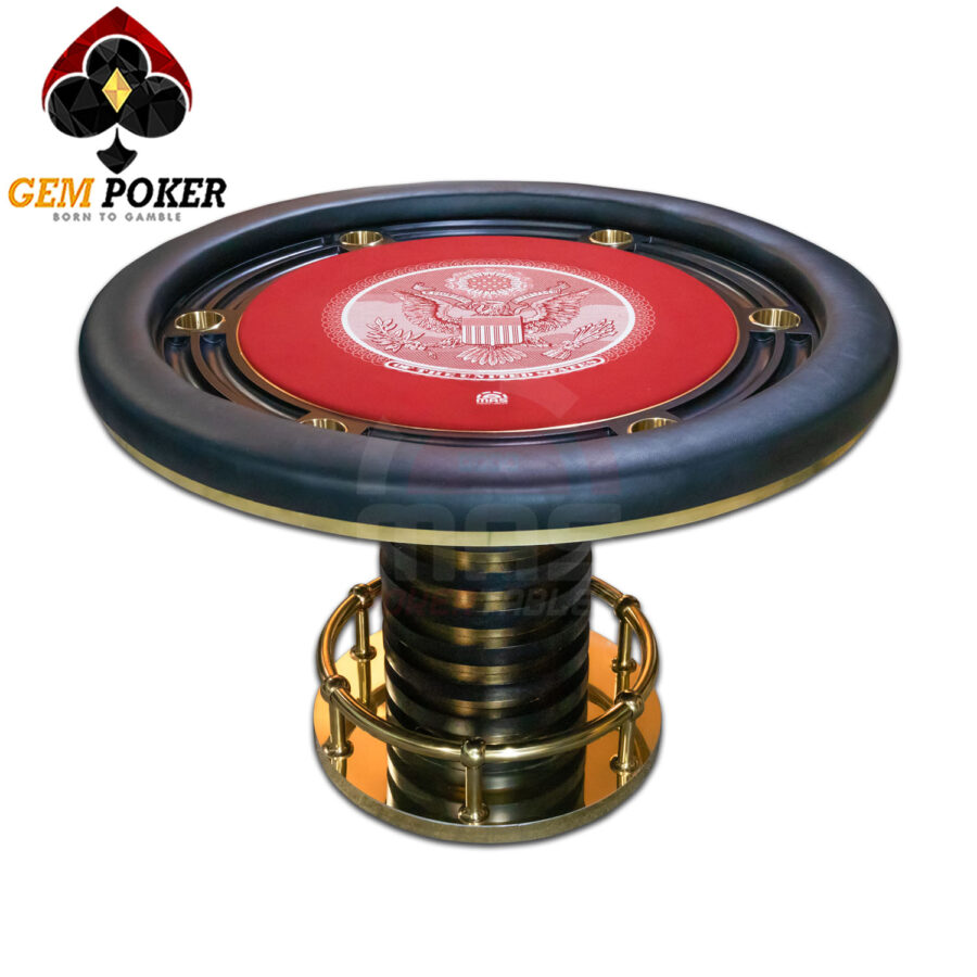 BÀN POKER TRÒN CỬU NHẪN